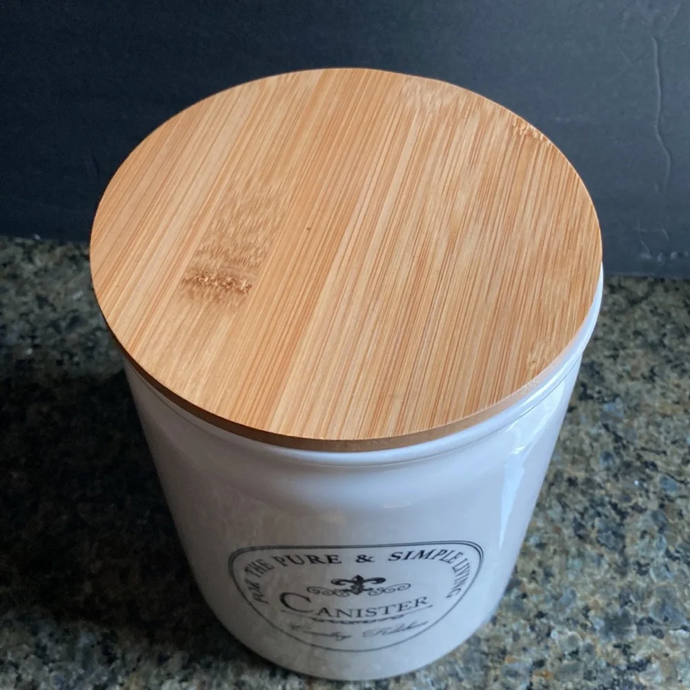 Pier 1 Imports Ceramic Canister NWT